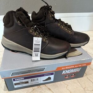 Khombu Nick style Brown boots men’s Sz 10 NIB